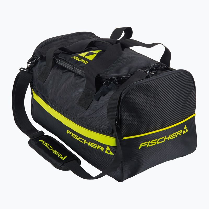 Travel bag Fischer Team Sportbag 45 l black/yellow