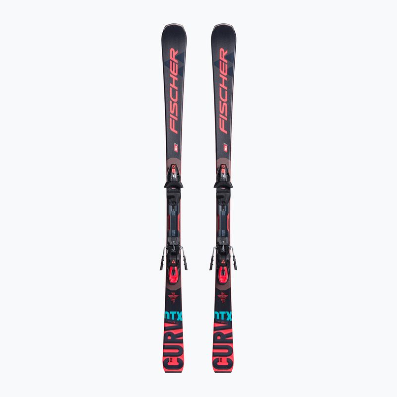 Fischer The Curv DTX MT + RSX Z12 PR downhill skis black A08221 T30421