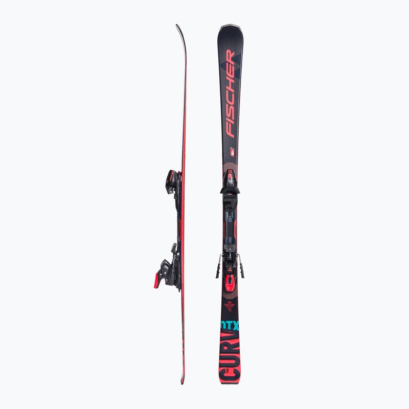 Fischer The Curv DTX MT + RSX Z12 PR downhill skis black A08221 T30421 2