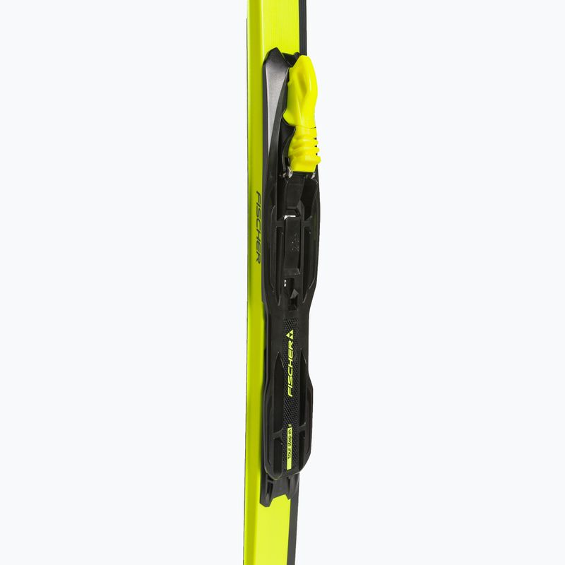 Children's cross-country skis Fischer Sprint Crown + Tour Step-In Jr yellow/black 4