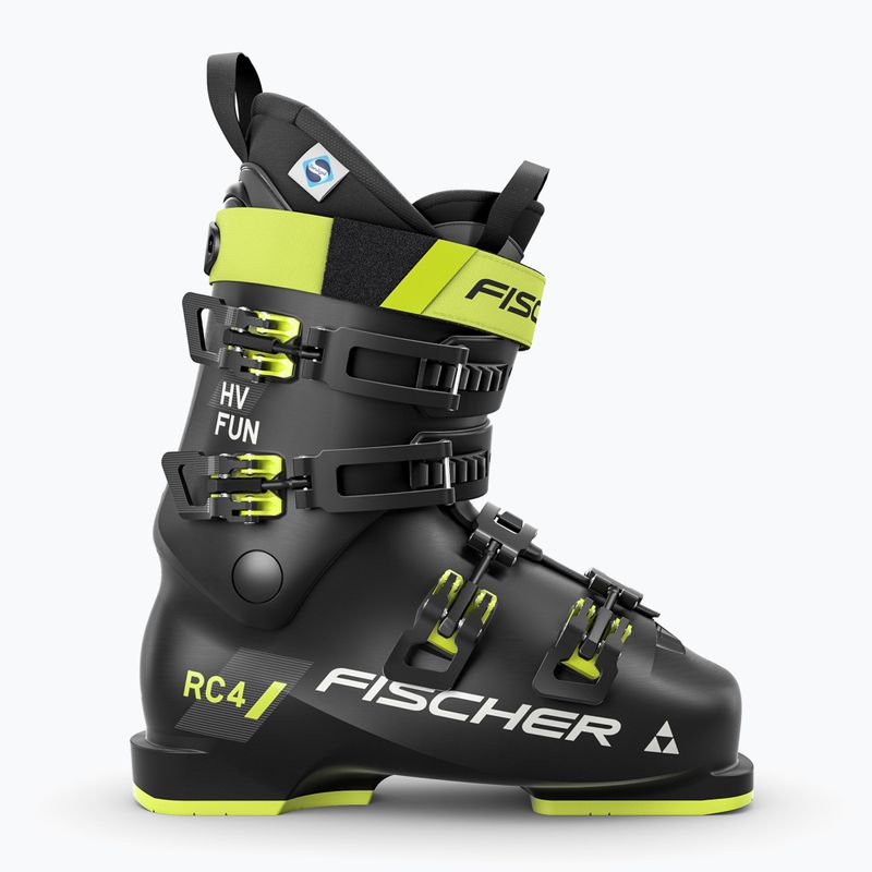 Men's ski boots Fischer RC4 FUN 100 black/black 6