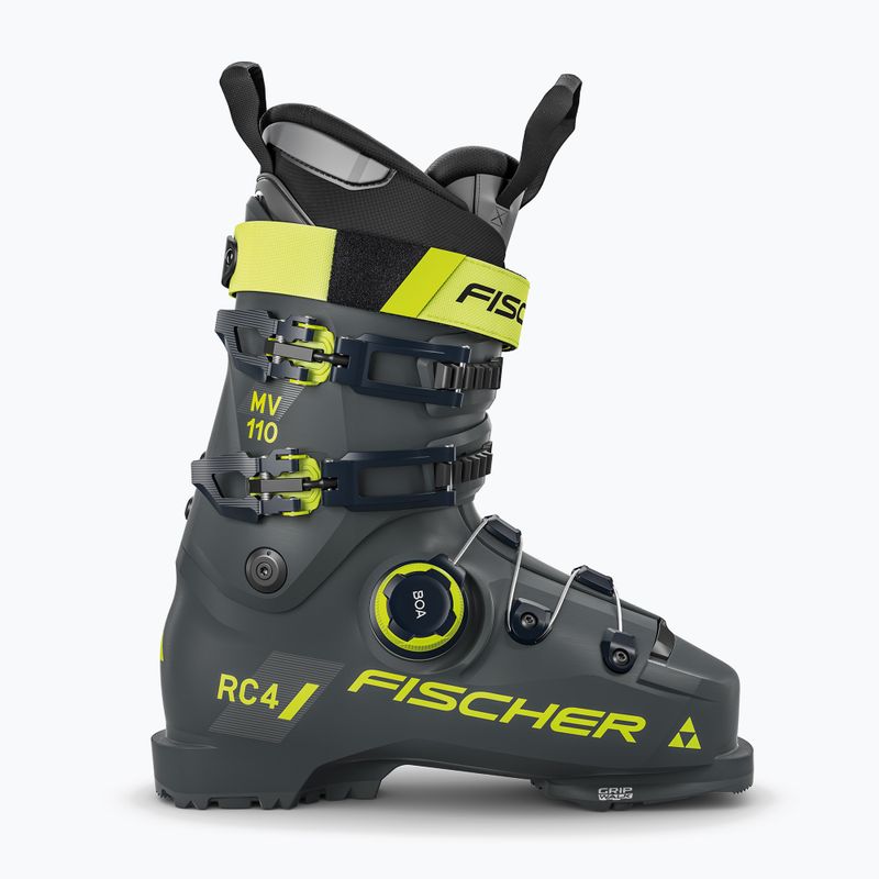 Men's ski boots Fischer RC4 110 MV BOA VAC GW rhino grey 2