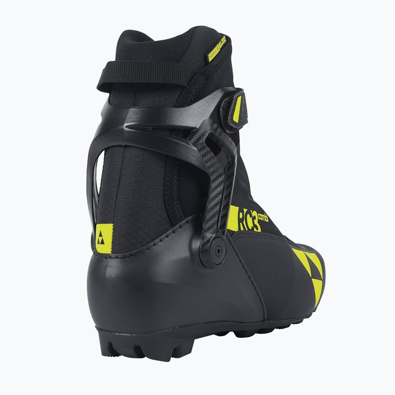 Fischer RC3 Combi cross-country ski boots black/yellow 8