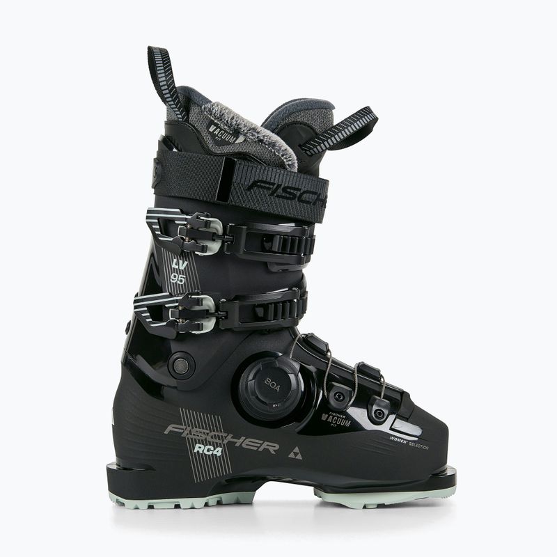 Women's ski boots Fischer RC4 95 LV VAC BOA W black 7