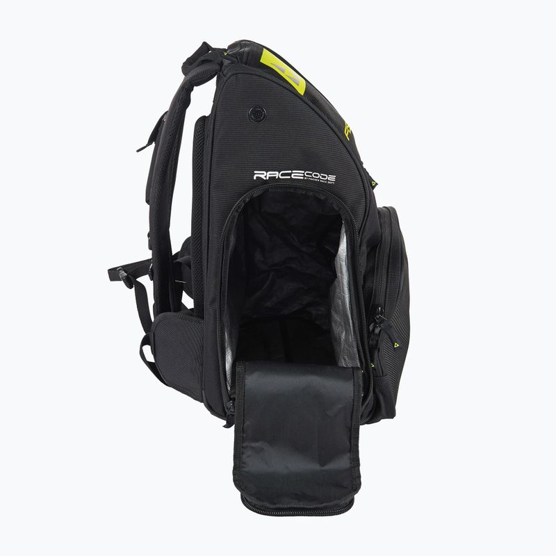 Ski backpack Fischer Backpack Race 70 l black/yellow 3