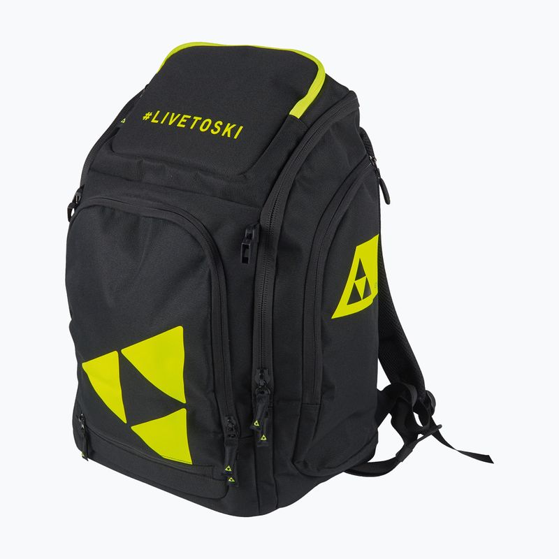 Ski backpack Fischer Alpine Race 36 l black/yellow 2