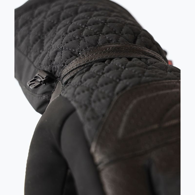 Women's ski glove Lenz Heat Glove 6.0 Finger Cap black 11