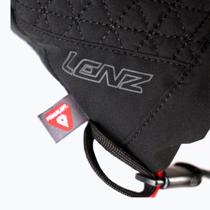 Women's ski glove Lenz Heat Glove 6.0 Finger Cap black 12