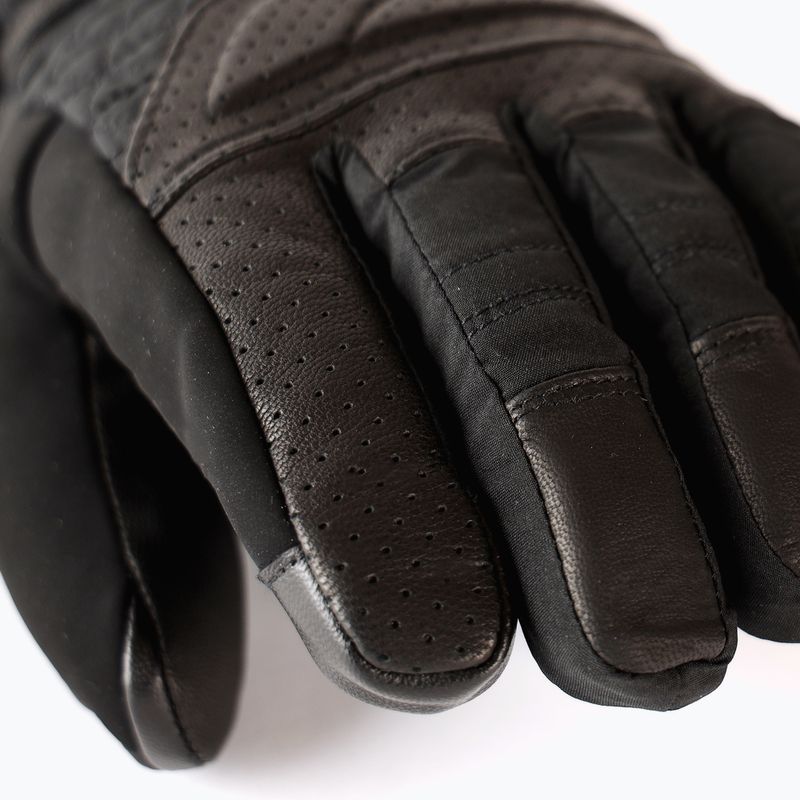 Women's ski glove Lenz Heat Glove 6.0 Finger Cap black 13
