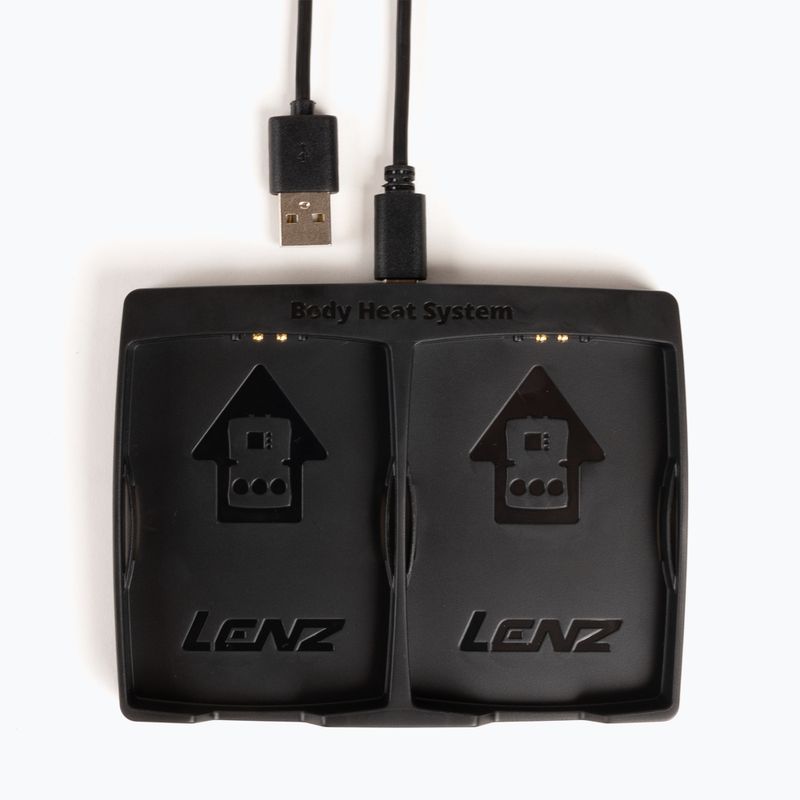 Lenz Heat Pack Sock Batteries 2.0 (USB) 2 pcs. black/red 11