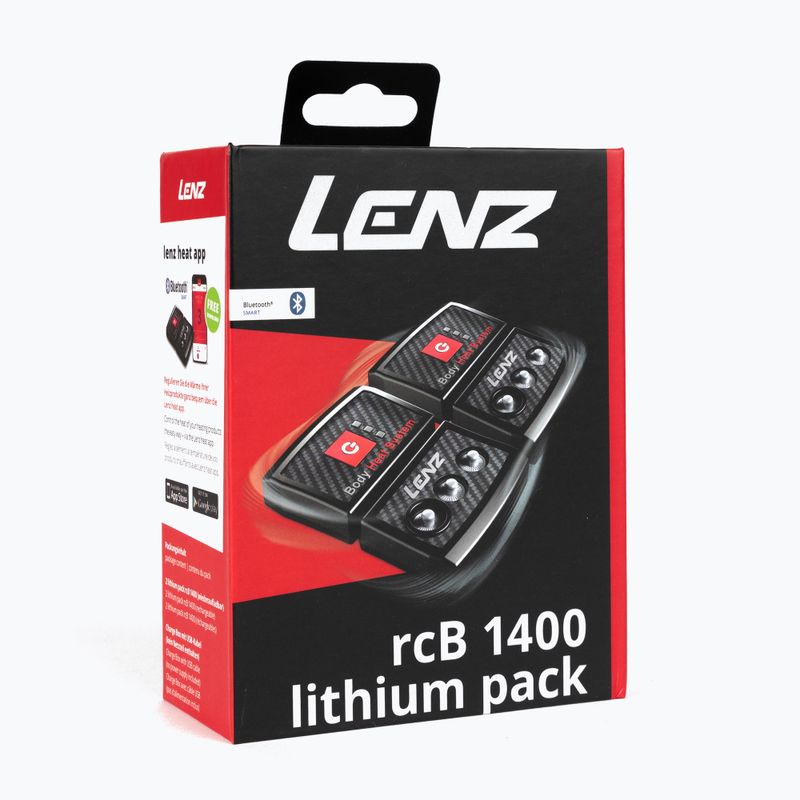 Batteries for socks and gloves Lenz Lithium Pack Rcb 1400 (USB) 2 pcs. black 11
