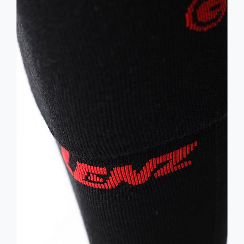 Ski socks Lenz Heat Sock 6.1 Toe Cap Compression black 2