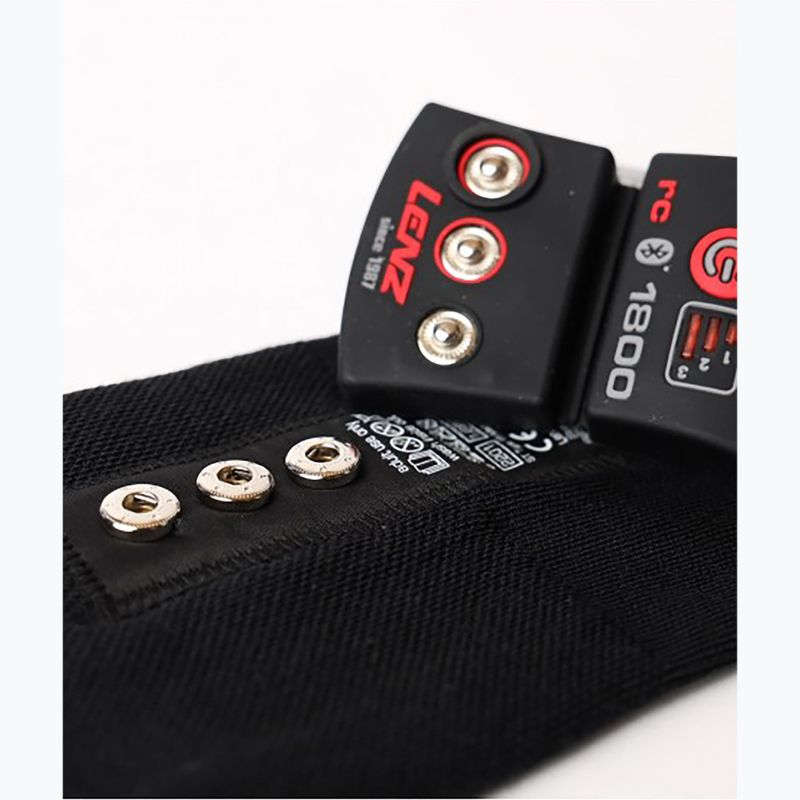Ski socks Lenz Heat Sock 6.1 Toe Cap Compression black 5