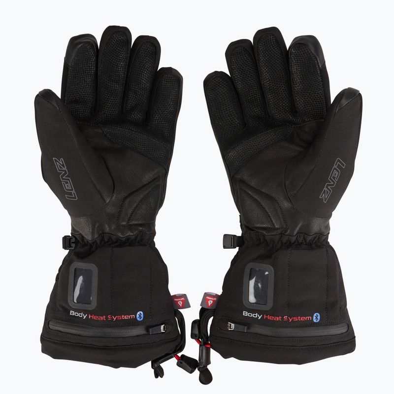 Women's ski glove Lenz Heat Glove 6.0 Finger Cap black 2