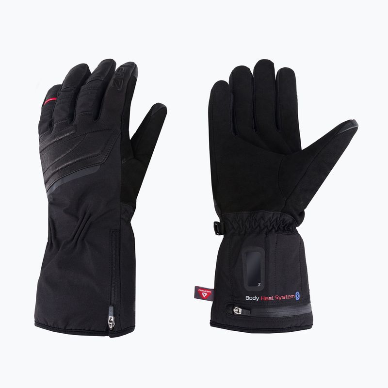 Lenz Heat Glove 6.0 Finger Cap Urban Line heated ski glove black 1205