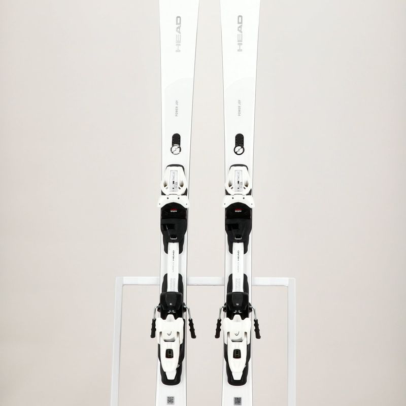 Women's Downhill Ski HEAD e-power Joy SW SF-PR + Joy 12 white/silver 8