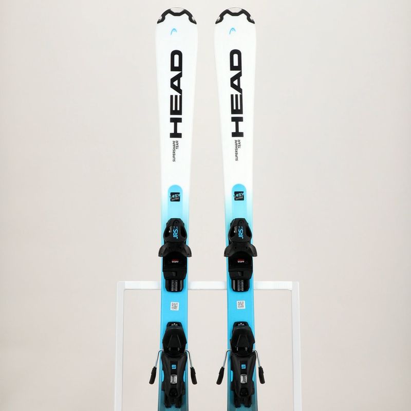 Children's Downhill Skis HEAD Supershape Team Easy JRS + Jrs 7.5 white/blue 7