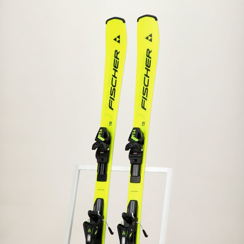 Children's downhill skis Fischer RC4 Race Jr Jrs (130) + FS 4 CA Jrs 7