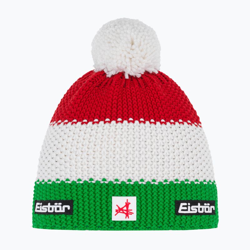Winter hat Eisbar Star Pompon SA electric/white/ketchup
