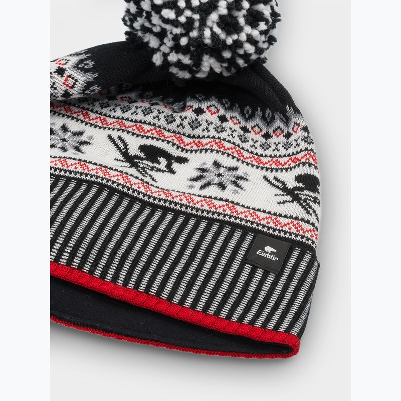 Winter hat Eisbar Retroski Pompon black 2