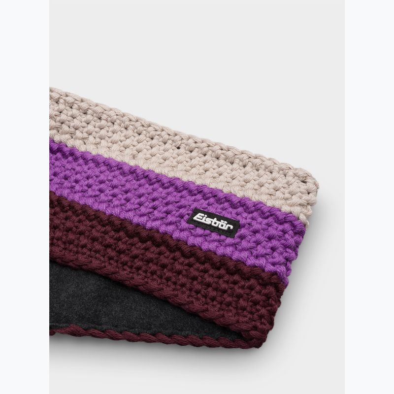 Headband Eisbar Star lilac/purple 2