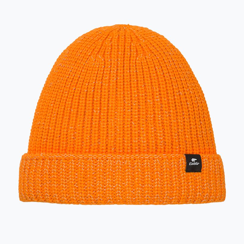 Children's winter hat Eisbar Lenoko Reflective orange