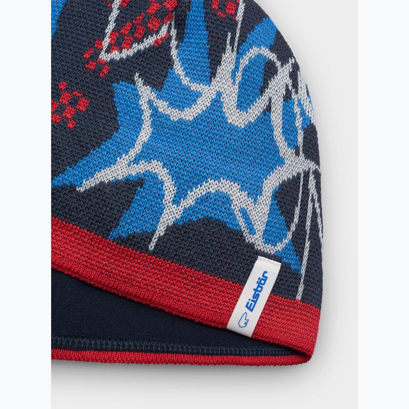 Children's winter hat Eisbar Ready Pompon ketchup/red 2