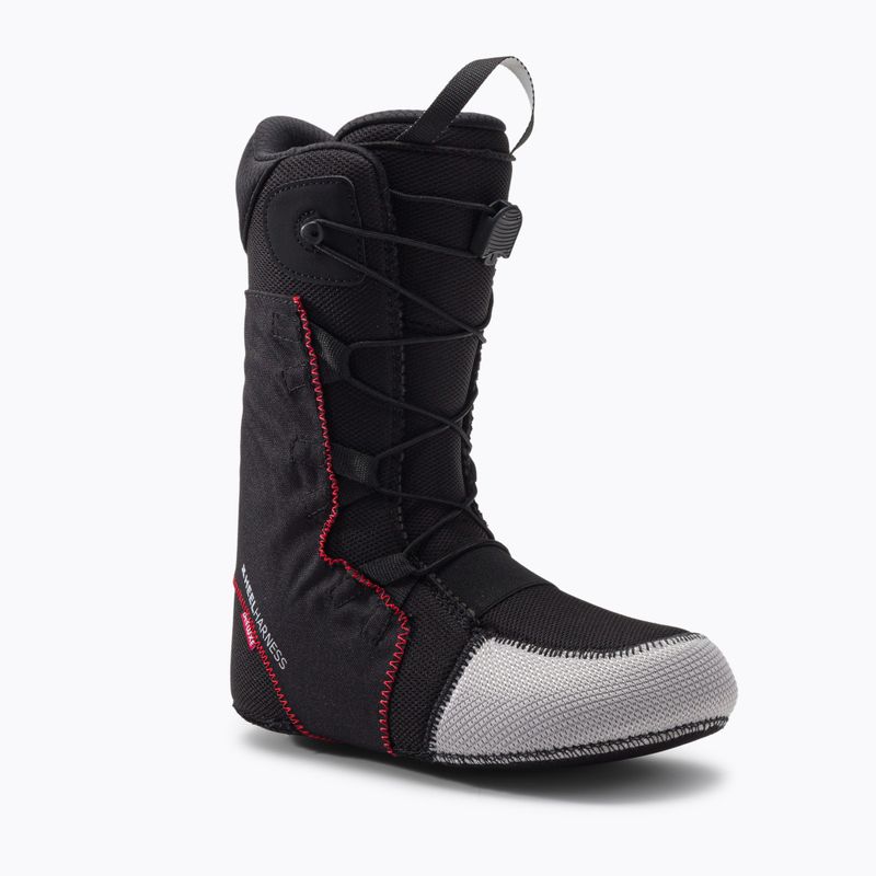 Men's snowboard boots DEELUXE Id Dual Boa white and black 572115-1000 5
