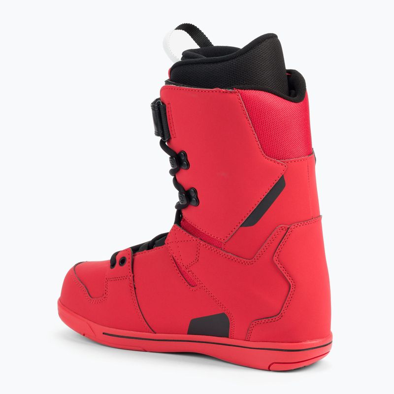 Men's snowboard boots DEELUXE D.N.A. red 572123-1000 2