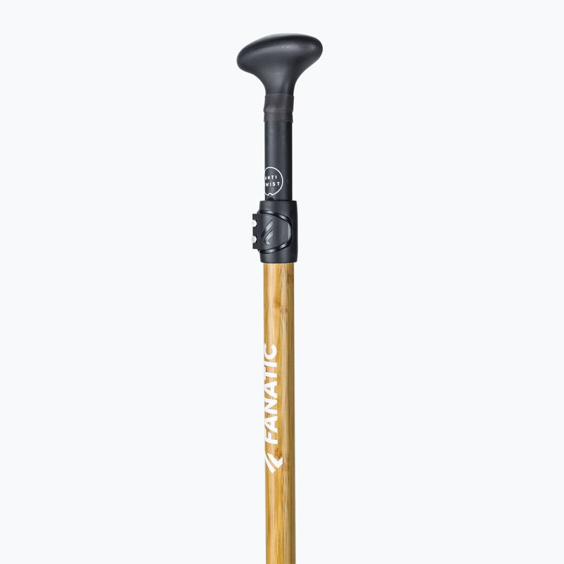 SUP paddle 3-piece Fanatic Bamboo Carbon 50 Adjustable brown 13200-1307 3