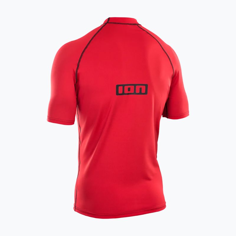 Men's ION Lycra Promo swim shirt red 2