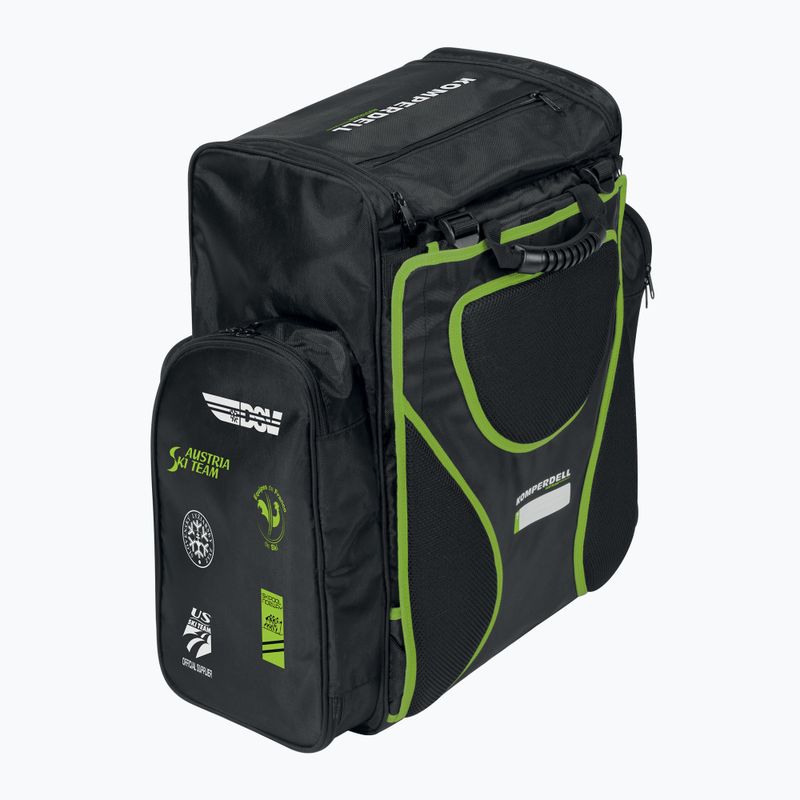 Ski bag Komperdell Nationalteam Ski Boot Bag 72 l black/green 2