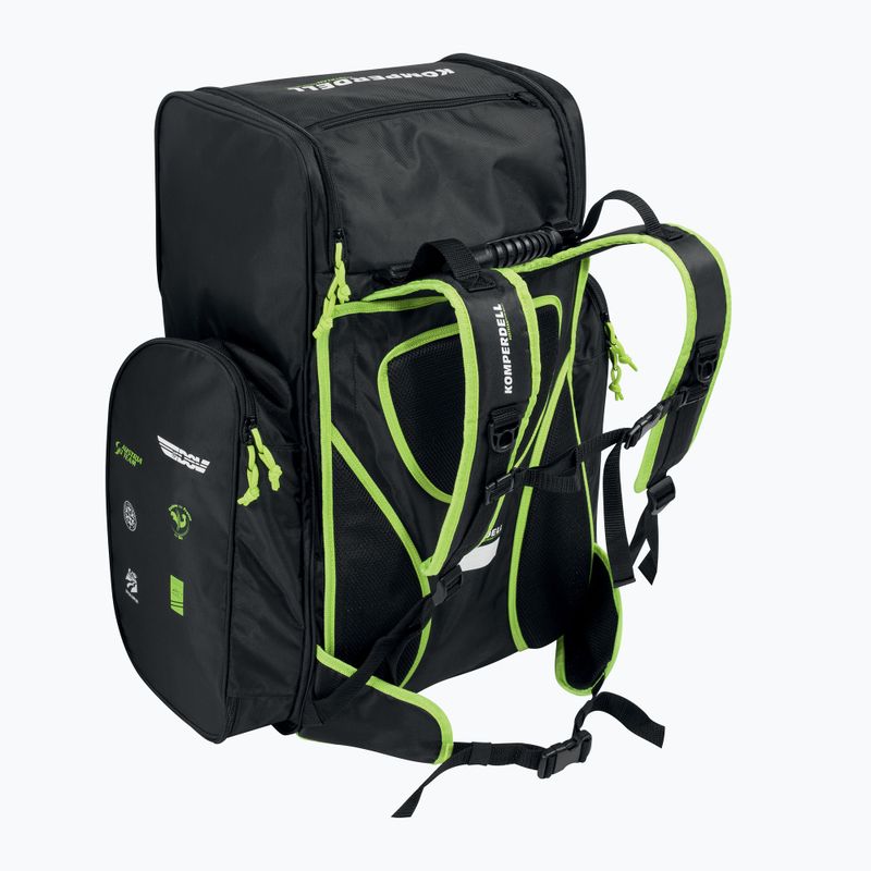 Ski bag Komperdell Nationalteam Ski Boot Bag 72 l black/green 3