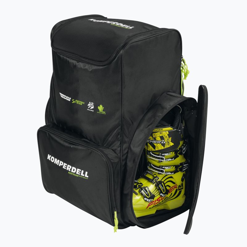 Ski bag Komperdell Nationalteam Ski Boot Bag 72 l black/green 4
