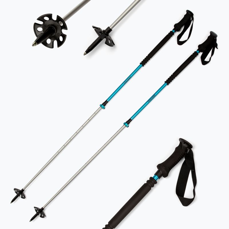 Komperdell Thermo Ascent TI 2 blue ski poles 1842384-10 7