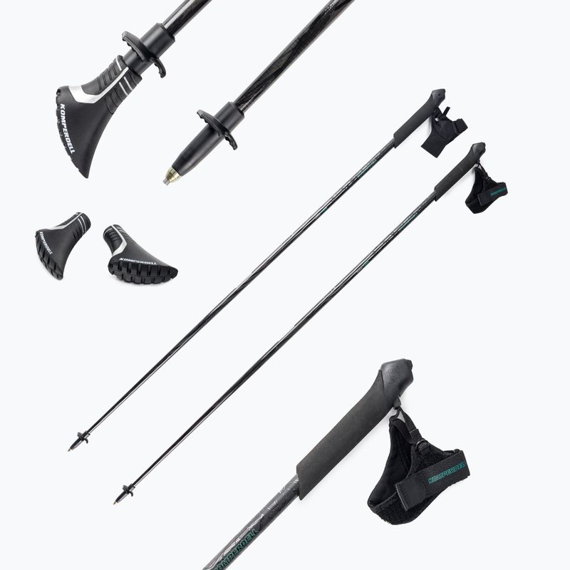 Komperdell Poniente Carbon Pure Nordic walking poles 1482334-10 5