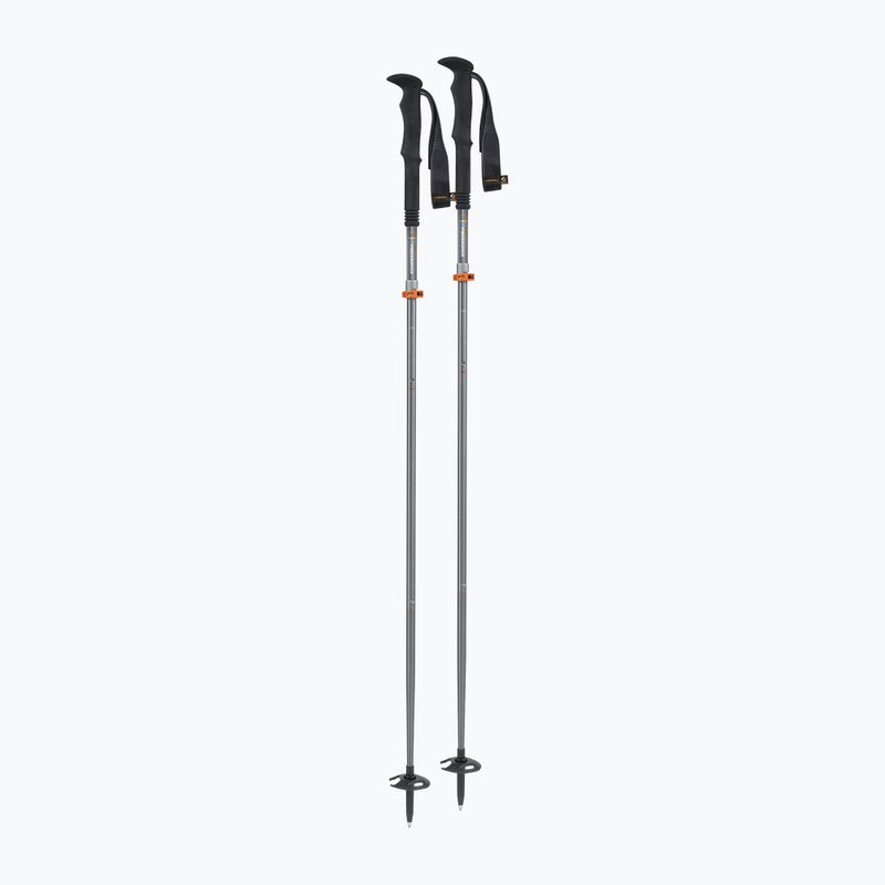 Komperdell FX Lite Ti Vario silver/orange trekking poles