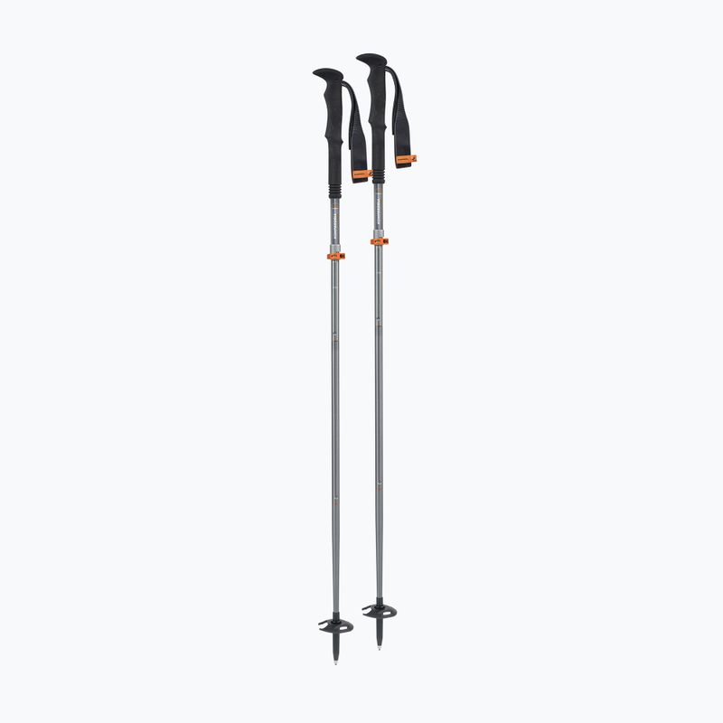 Komperdell FX Lite Ti Vario Compact silver/orange trekking poles