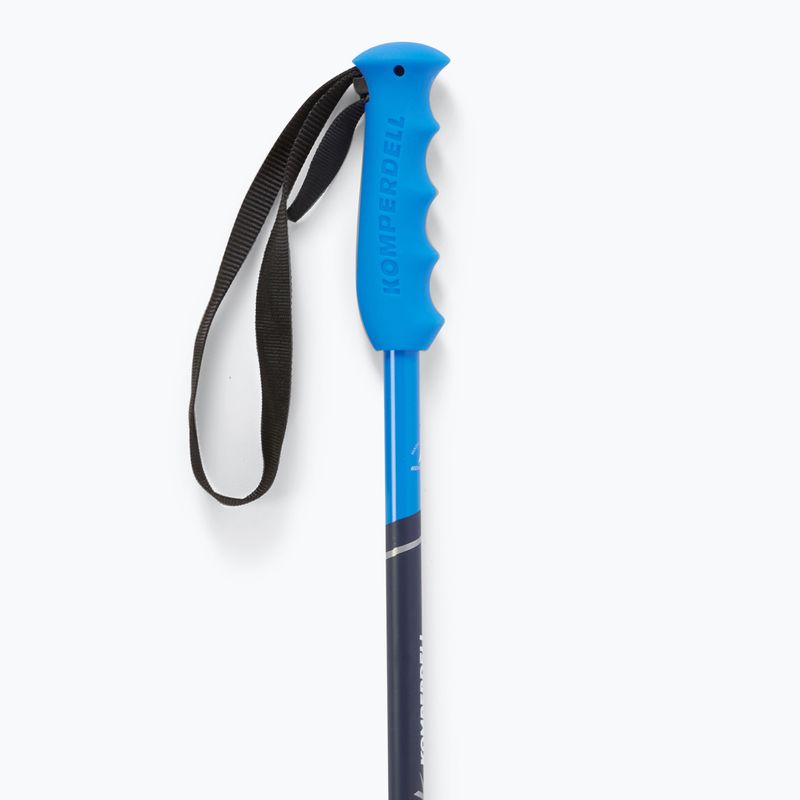 Komperdell Victory Ti ski poles dark blue/ cyan 4