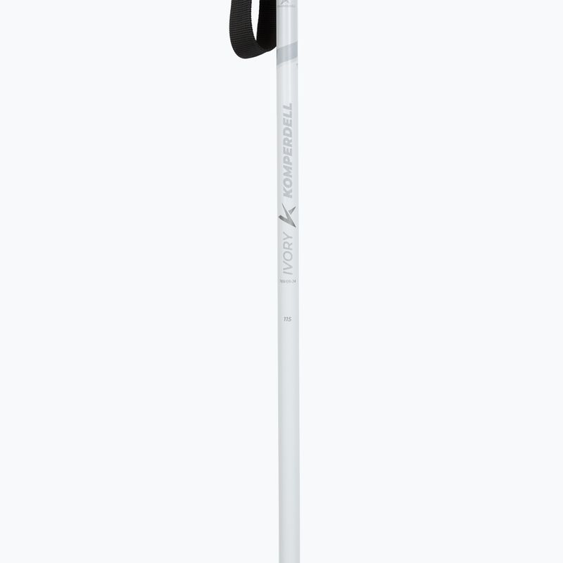 Ski poles Komperdell Ivory Carbon white 4