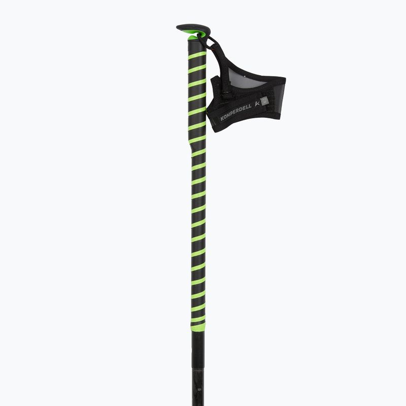 Komperdell FXP Composite Trail green running poles 2