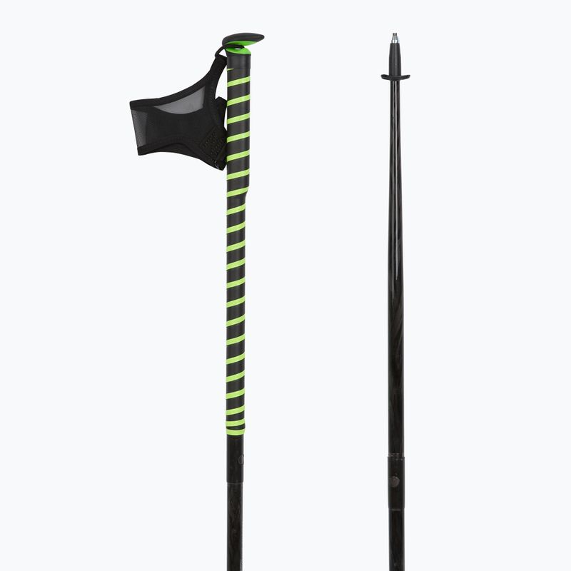Komperdell FXP Composite Trail green running poles 3
