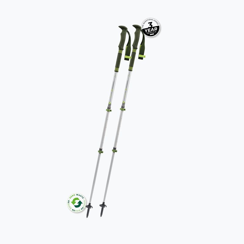 Komperdell Explorer Zero green trekking poles