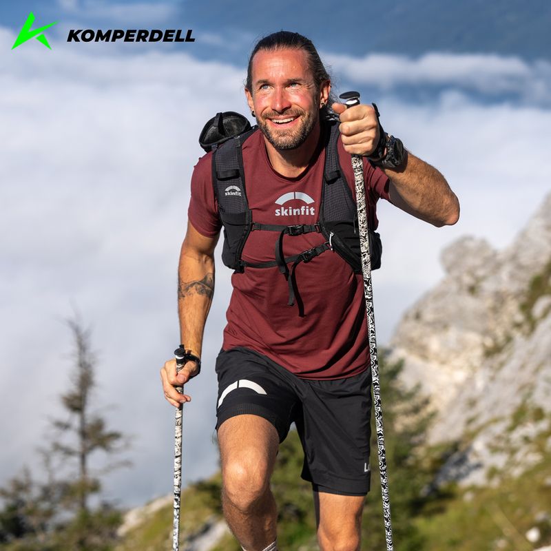 Komperdell FXP Carbon The Erlkönig running poles black/white 5