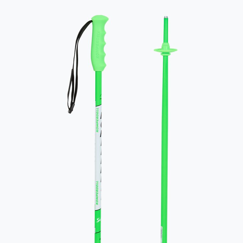 Children's ski poles Komperdell Champ Jr green 3