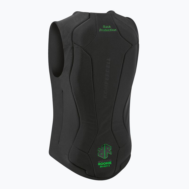 Children's protective vest Komperdell Ballistic Flex Fit Pro Jr black/lime 2