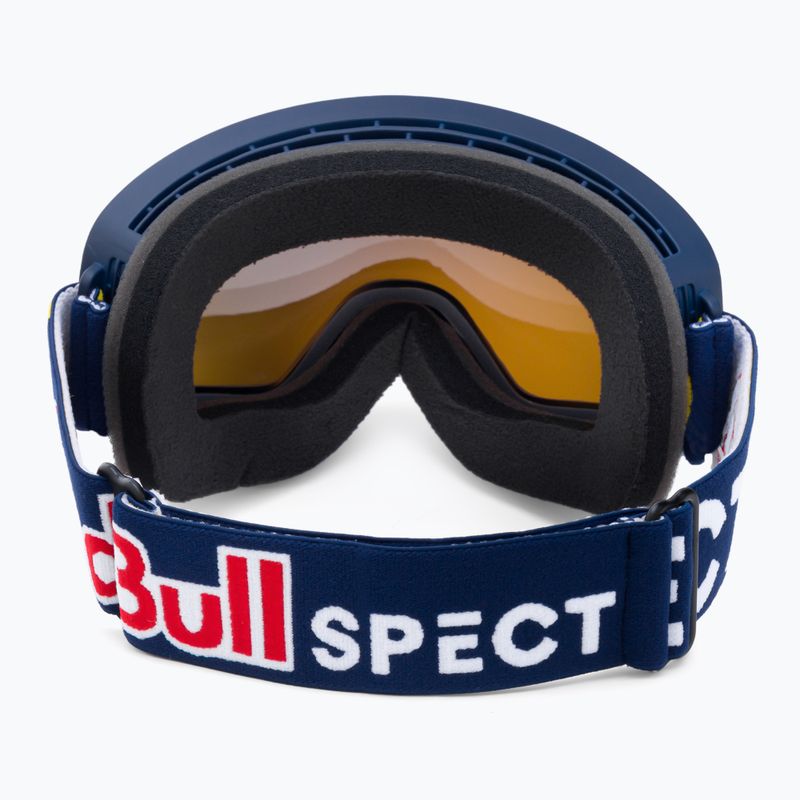 Red Bull SPECT Rush Polarised matt blue/blue/brown blue mirror/blue snow 001 ski goggles 3