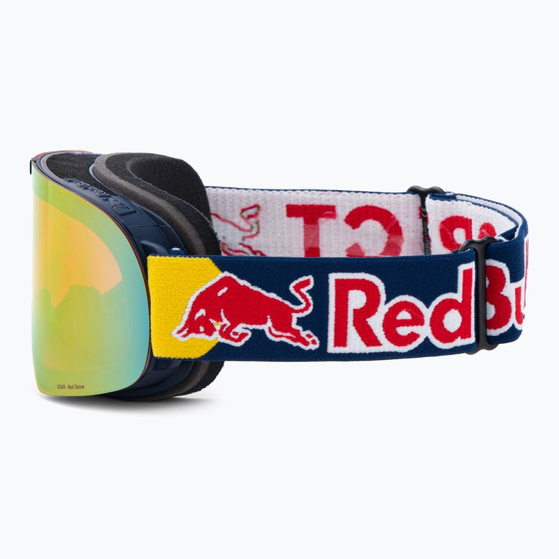 Red Bull SPECT Soar matt dark blue/blue/orange red mirror/red snow 004 ski goggles 4