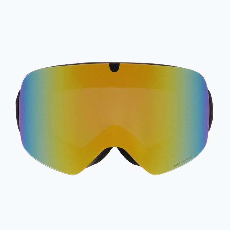 Red Bull SPECT Soar matt black/dk anthr grey/yellow mirr/yell snow ski goggles 2