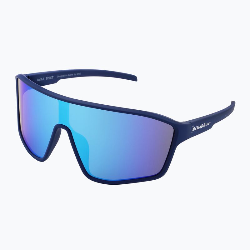 Red Bull SPECT Daft blue/smoke with blue mirror sunglasses 4